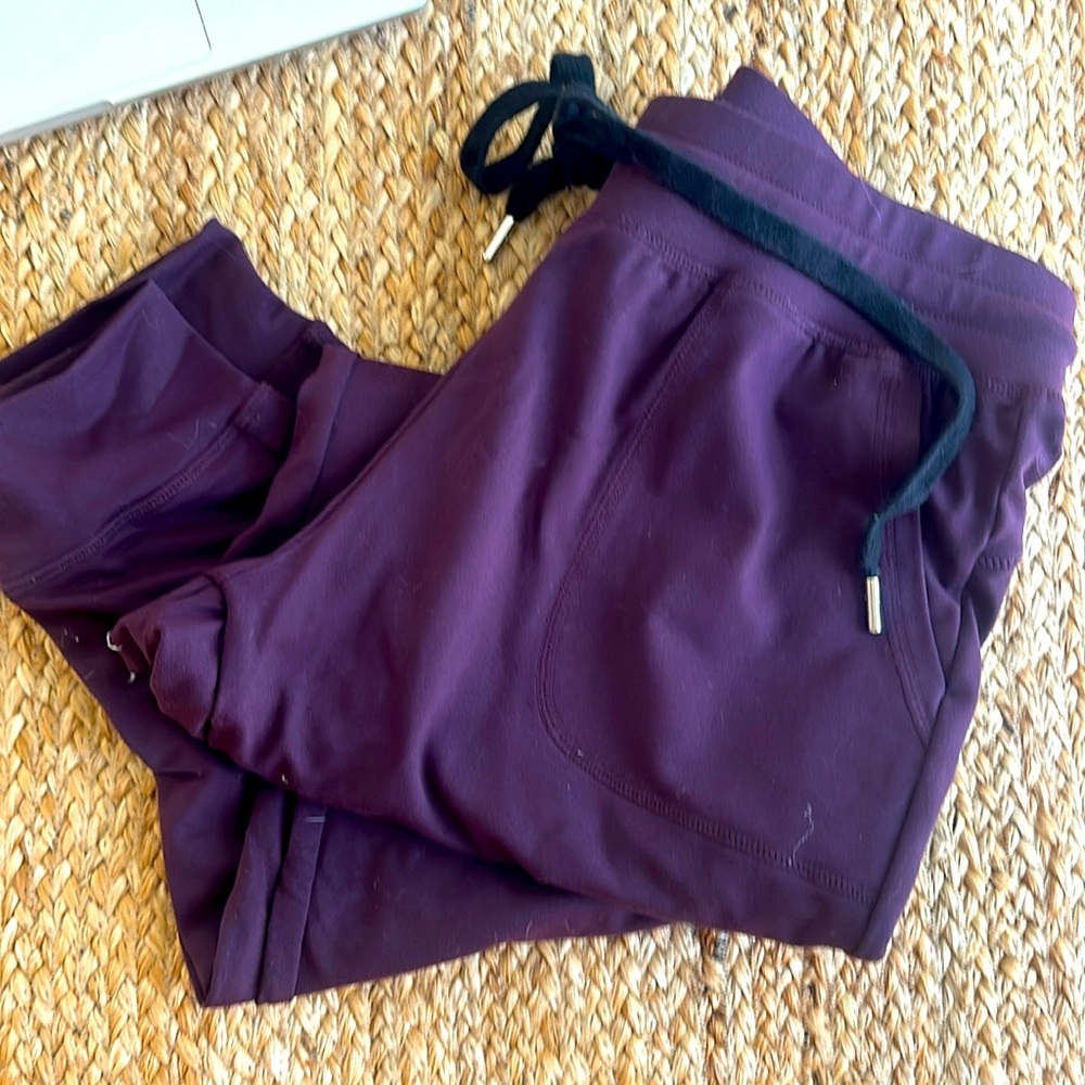 Zyia Plum Joggers Unwind